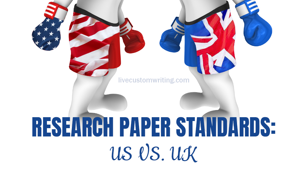 US vs UK research papers