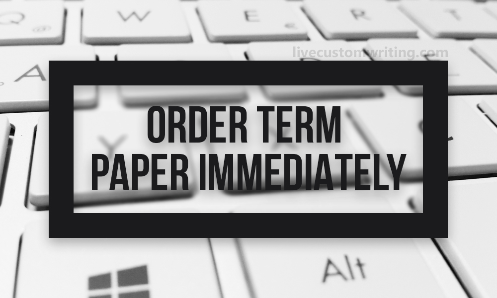 Buy term papers online