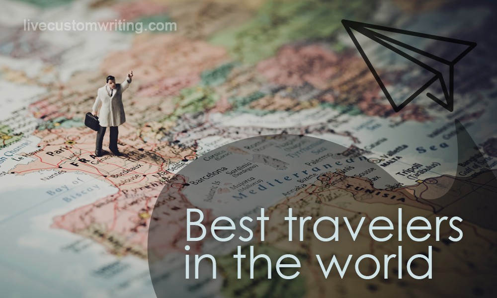 Top world's outstanding travelers